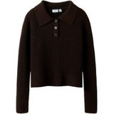 Gebreide Trui - Polo - Lange Mouwen - Loose Fit - Polyester