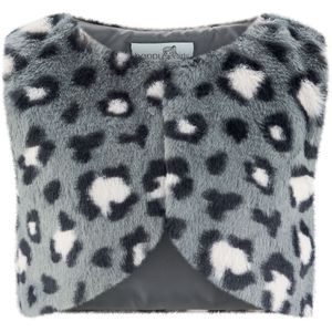 happy girls Bodywarmer  petrol / zwart / wit