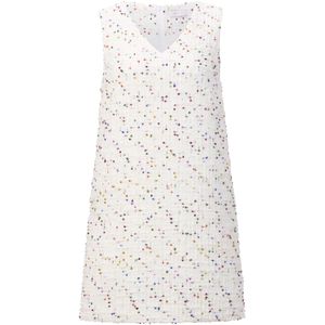 Rich & Royal Jurk  gemengde kleuren / wit