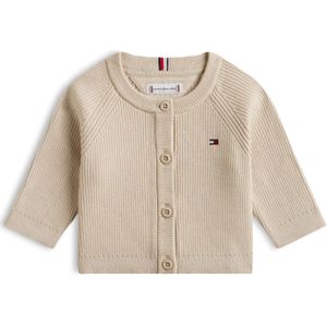 TOMMY HILFIGER Gebreid vest 'ESSENTIAL'  beige