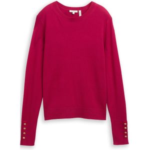 TOM TAILOR Trui  donkerroze