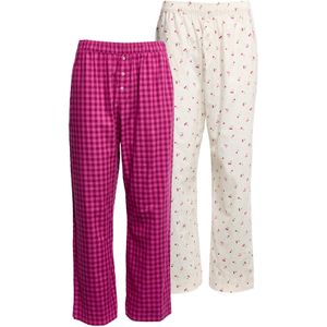 Marks & Spencer Pyjamabroek  ivoor / fuchsia