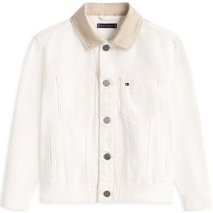 TOMMY HILFIGER Tussenjas 'HERITAGE'  beige / blauw denim / zwart / wit