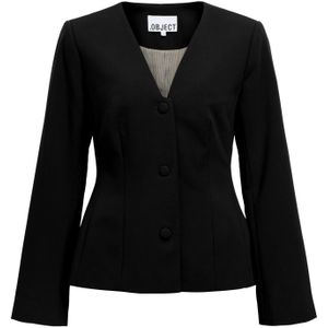 OBJECT - OBJARIA LISA - Blazer - Zwart - Getailleerd Model