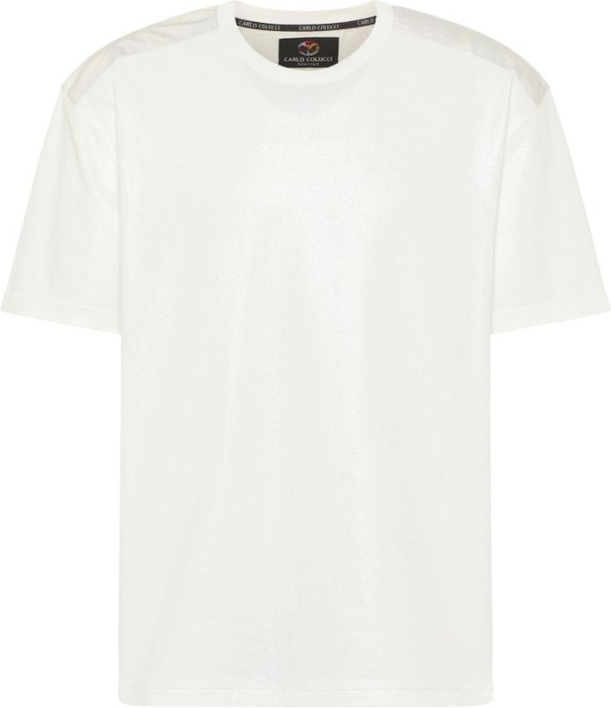 Carlo Colucci - Danelon - T-Shirt - Zwart - 100% Katoen