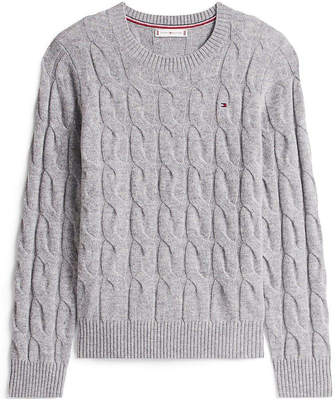 TOMMY HILFIGER Trui  grijs gemêleerd