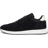Tommy Hilfiger - NEWPORT - Lage Sneakers - Effen - Echt Leer