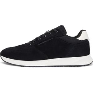 Tommy Hilfiger - NEWPORT - Lage Sneakers - Effen - Echt Leer