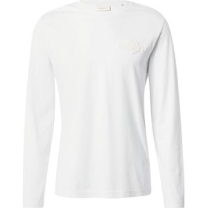 GANT - Shirt - Natuurwit - Lange Mouw - Normale Pasvorm