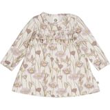 Müsli by GREEN COTTON - Jurk - Lichtbeige - Bloemenprint - Katoen