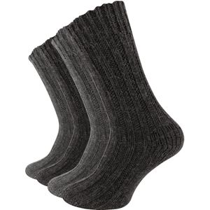 Cotton Prime Sokken  grijs / donkergrijs