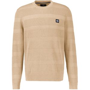 Lerros - Gebreide Pullover - Tender Beige Melange - Heren