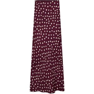 NÜMPH Rok 'NULIVY'  crème / wijnrood