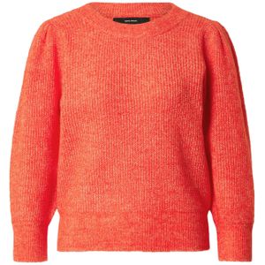 VERO MODA Trui 'VMVIGGA'  oranjerood