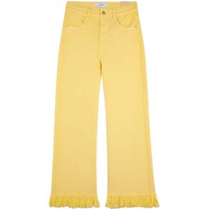 Scalpers Jeans ' '  geel / lichtgeel