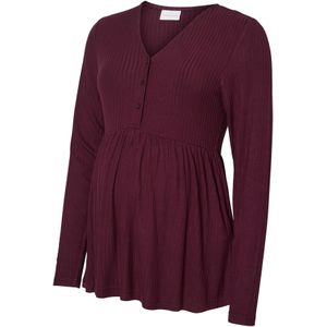 Blouse - Regular Fit - V-hals Top - Korte Mouwen - Geschikt voor Zwangerschap en Borstvoeding