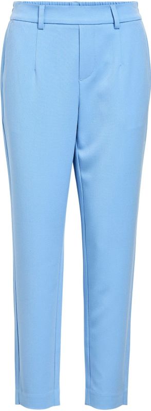 OBJECT - OBJLISA - Bandplooibroek - Hemelsblauw - Slimfit - 7/8 lengte