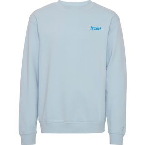 !Solid Sweatshirt  azuur / lichtblauw / wit