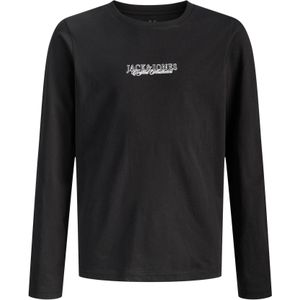 Jack & Jones Junior Shirt  zwart / wit