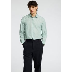 SELECTED Overhemd  groen / wit