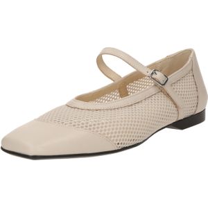 VAGABOND SHOEMAKERS Ballerina met riempjes 'DELIA'  ecru