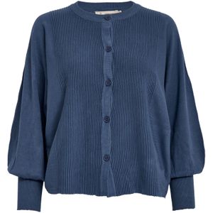 Peppercorn Gebreid vest 'Leia'  blauw