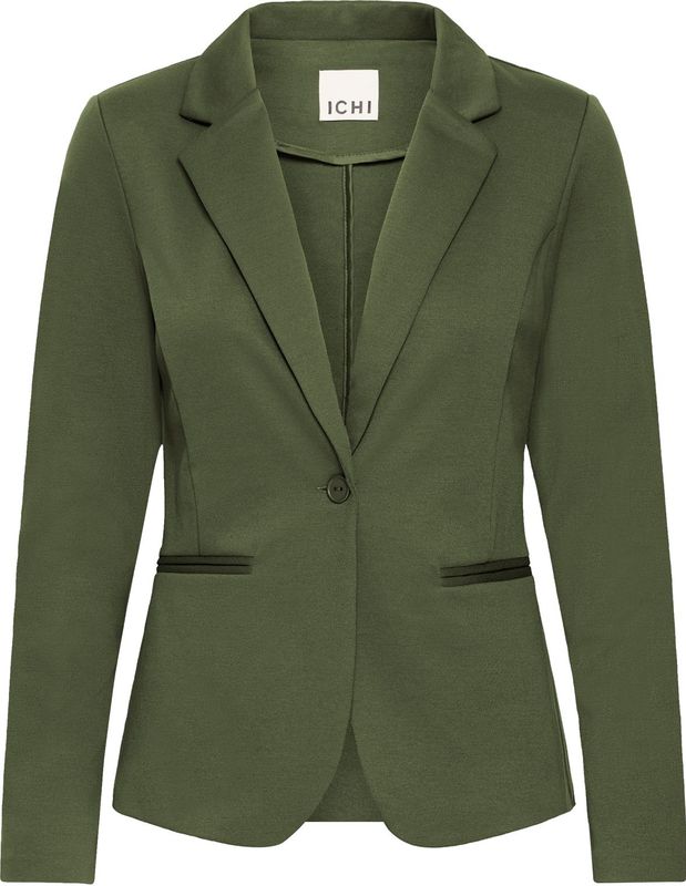 ICHI - Kate - Blazer - Groen - Slanke Pasvorm