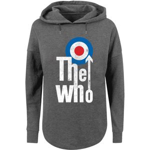 F4NT4STIC Sweatshirt 'The Who Rock Band'  blauw / donkergrijs / rood / wit