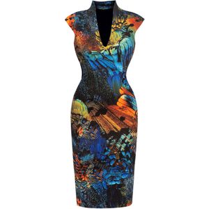 JIORO Jurk 'AMAZONIA'  gemengde kleuren