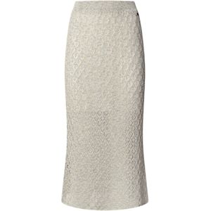 Pepe Jeans - PL901229 Claire - Lange Rok - Beige - Casual - Polyester