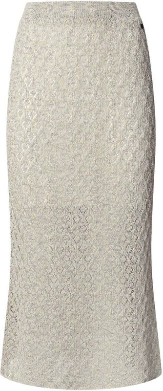 Pepe Jeans - PL901229 Claire - Lange Rok - Beige - Casual - Polyester