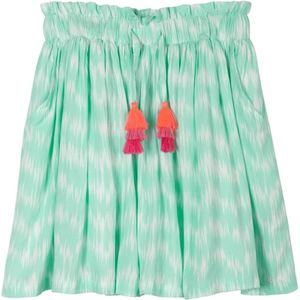 MINOTI Rok  jade groen / lichtgroen / rood / wit