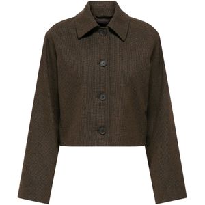 ONLY - ONLALEX - Tussenjas - Donkerbruin