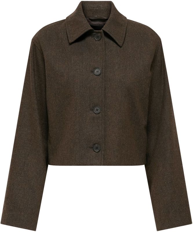 ONLY - ONLALEX - Tussenjas - Donkerbruin