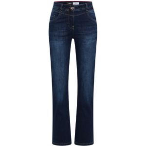 Cecil Dames Bootcut jeans in Blauw, Gr: 25