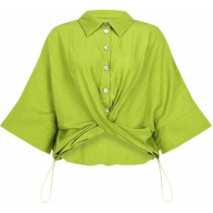 FRESHLIONS Blouse 'Maya'  neongroen