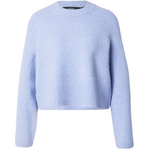 Vero Moda - VMBANG LS O-NECK PULLOVER - Gebreide Trui - Baby Lavender