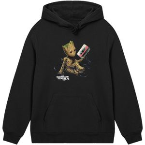F4NT4STIC Sweatshirt 'Marvel Guardians Of The Galaxy Vol2 Groot Tape'  gemengde kleuren / zwart