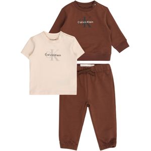 Calvin Klein Jeans Set  ecru / chocoladebruin / zwart / wit