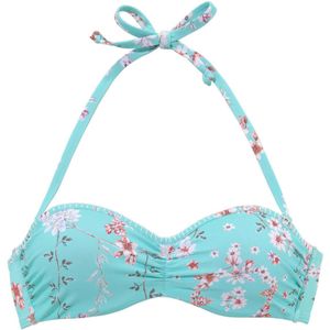 SUNSEEKER Bikinitop 'Ditsy'  lichtblauw / gemengde kleuren