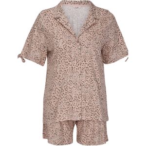 Goldenbay Korte pyjama ' Liatris '  beige / rosa