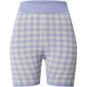 EDITED Broek 'Saida'  lichtblauw / lichtgrijs