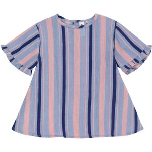 ABOUT YOU Blouse 'Linda'  navy / smoky blue / rosa