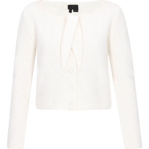 DreiMaster Klassik Gebreid vest  offwhite