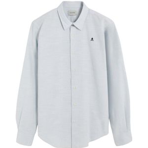 Scalpers Overhemd  lichtblauw / wit