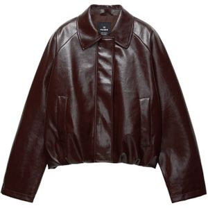Pull&Bear Tussenjas  bordeaux