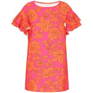 NAEMI Jurk 'Fashion Look'  oranje / lichtroze