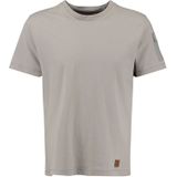 Shirt - Motiefprint - Jersey - Ronde Hals - Kwartmouw - Normale Pasvorm