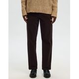 SELECTED Chino  donkerbruin