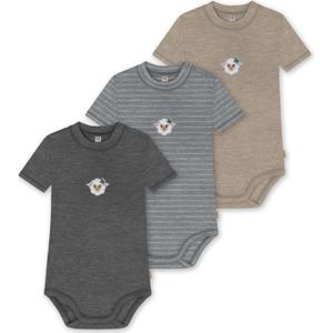 normani Rompertje/body ' '  beige / grijs / gemengde kleuren